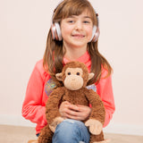 Teddy Hermann Äffchen Yoyo 39 cm Schlenkertier_mit Kind