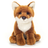 Fuchs sitzend von Hermann Teddy Collection_20 cm_Ansicht von vorne