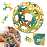 Binabo Konstruktionsspielzeug von TicToys bestehend aus 60 bunten Chips