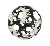 Binabo Konstruktionsspiel aus Bio-Plastik in schwarz-weiß_60 Teile_Ball02