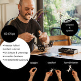 Binabo Konstruktionsspiel aus Bio-Plastik in schwarz-weiß_60 Teile_Anwendungsbeispiele02