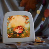 Toverlux Lampe mit leuchtender Herbst-Silhouette im Kinderzimmer