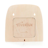 Rückseite der Toverlux Lampe mit Vorrichtung zur Wandmontage