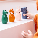 Badespielzeug Spritztiere von Trixie_Mrs. Elephant & Mr. Crocodile_im Badezimmer02