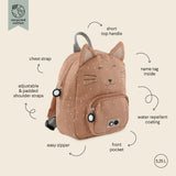Kleiner Kinderrucksack Mrs. Cat