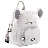 Kleiner Rucksack Mrs. Mouse von Trixie in Schrägansicht