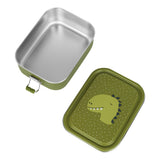 Deckel und Unterteil von kleiner Lunchbox Mr. Dino von Trixie