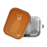 Große Lunchbox Mr. Fox von Trixie mit geöffnetem Deckel