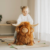 Wild & Soft Bouncy Highland Cow-mit Kind02