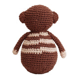 Gehäkeltes Stehaufmännchen Affe CHARLIE von SindiBaba_Rückseite