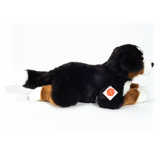 Kuscheltier Berner Sennenhund liegend von Hermann Teddy_40 cm_seitliche Ansicht
