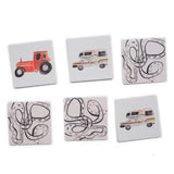 6 Karten von Fahrzeuge MEMO von Gretas Schwester