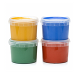 Bio-Fingerfarben von Neogrün_4er Set Aki_Ansicht Fingerfarben