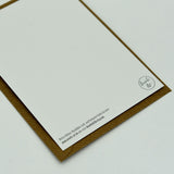 Postkarte Maus "happy birthday" von Annelis Art_Geburtstagskarte_Ansicht von hinten mit Briefumschlag