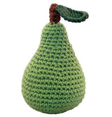 Handgehäkelte Babyrassel Birne von Global Affairs