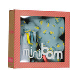 Geschenkset mit Spieluhr "Dolly" und Kuscheltuch von Mellipou_Verpackung