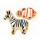 Holz Tier-Magnete "Magnimo" von Djeco_Detailansicht