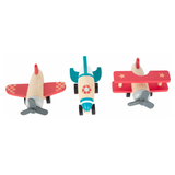 Aufzieh-Flieger Set aus Holz von Smallfoot_2