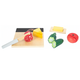 Holz Schneide-Set Mittagessen "fresh" von Smallfoot_Detailansicht_3
