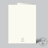 Klappkarte zur Einschulung Eichhörnchen von Annelis Art_Karte zur Einschulung_Rückseite