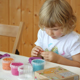 Easy Bio-Knete von Neogrün_4er Set Yuki_Knete mit Kind