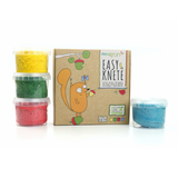 Easy Bio-Knete von Neogrün_4er Set Yuki_Ansicht mit Verpackung