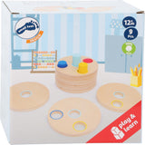 Lernspiel Logisteck aus Holz von Smallfoot_Verpackung