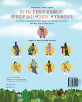 Wimmelbuch "Mimis kunterbunte Welt" von ulila Verlag_Rückseite