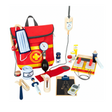 Notarztrucksack mit Holz-Utensilien von Smallfoot