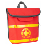 Notarztrucksack mit Holz-Utensilien von Smallfoot_Detailansicht_Notarztrucksack_Ansicht von vorne