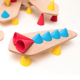 Tier gebaut aus Piks Balancierspiel von Oppi