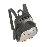 Kinderrucksack Großer Pinguin Alwin aus Kunstleder von Little Who-Ansicht von oben