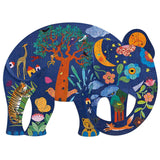 Kunstpuzzle Elefant mit 150 Teilen von Djeco