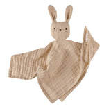 Schmusetuch "Hase" aus Bio-Baumwolle von Main Sauvage_sandfarben
