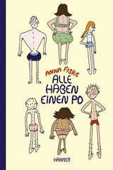 Buch Alle haben einen Po von Anna Fiske_Hanser Verlag_Buchcover