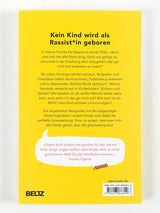 Buch "»Gib mir mal die Hautfarbe« Mit Kindern über Rassismus sprechen" von Olaolu Fajembola und Tebogo Nimindé-Dundadengar_Beltz Verlag_Rückseite