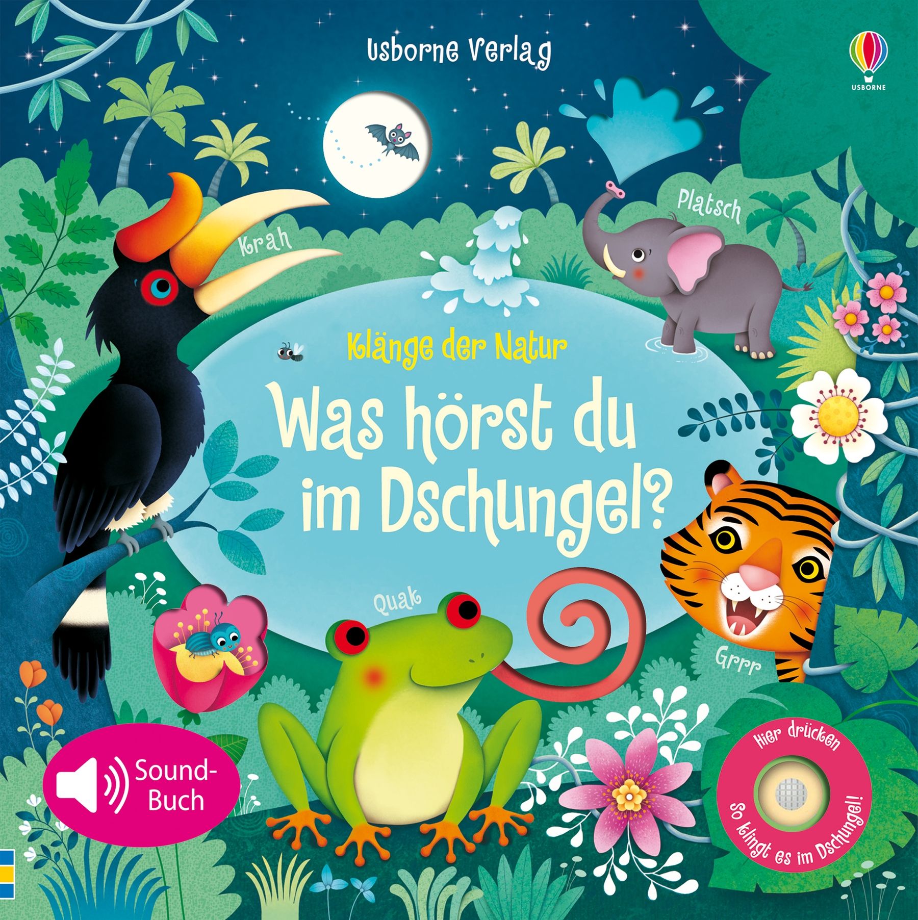 Usborne Verlag GmbH Klänge der Natur: Was hörst du bei den Wildtieren?