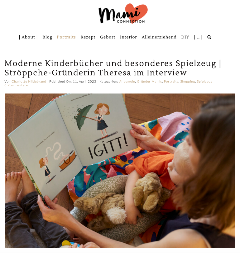 Blog_MamiConnection-Moderne-Kinderbuecher-und-besonderes-Spielzeug-Stroeppche-Gruenderin-Theresa-im-Interview