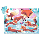 Silouettenpuzzle Fuchs von Djeco-24 Teile-Puzzle