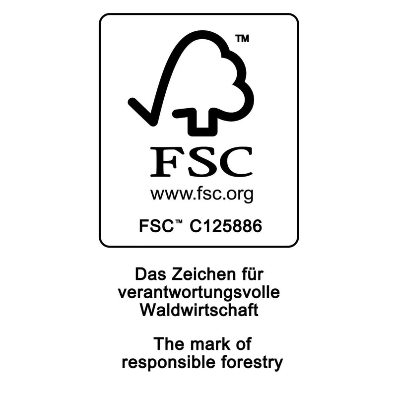 Label für FSC-zertifizierte Forstwirtschaft