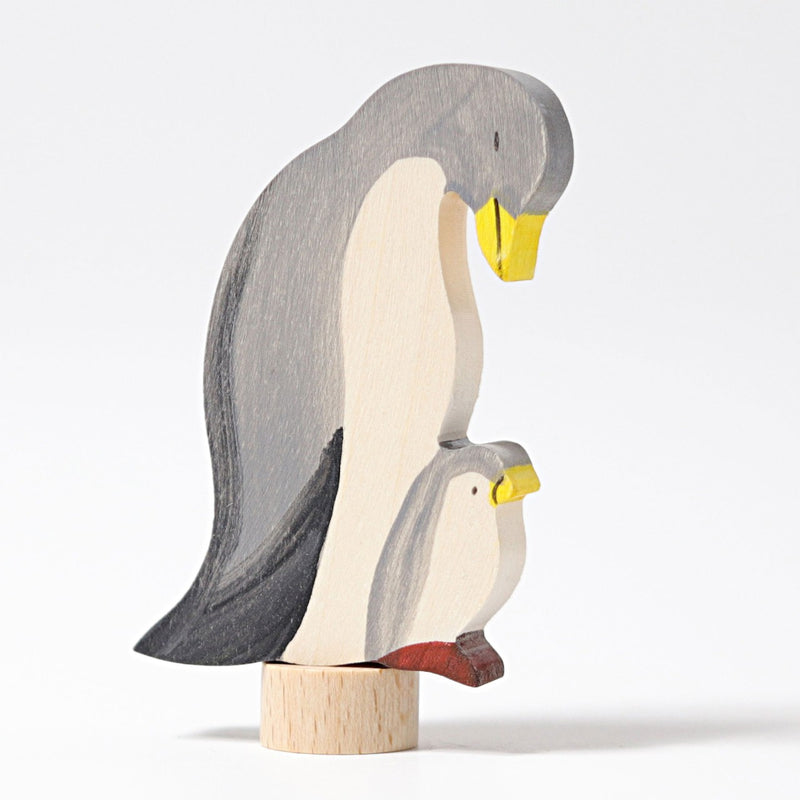 handbemalte Steckfigur Pinguine von Grimm's