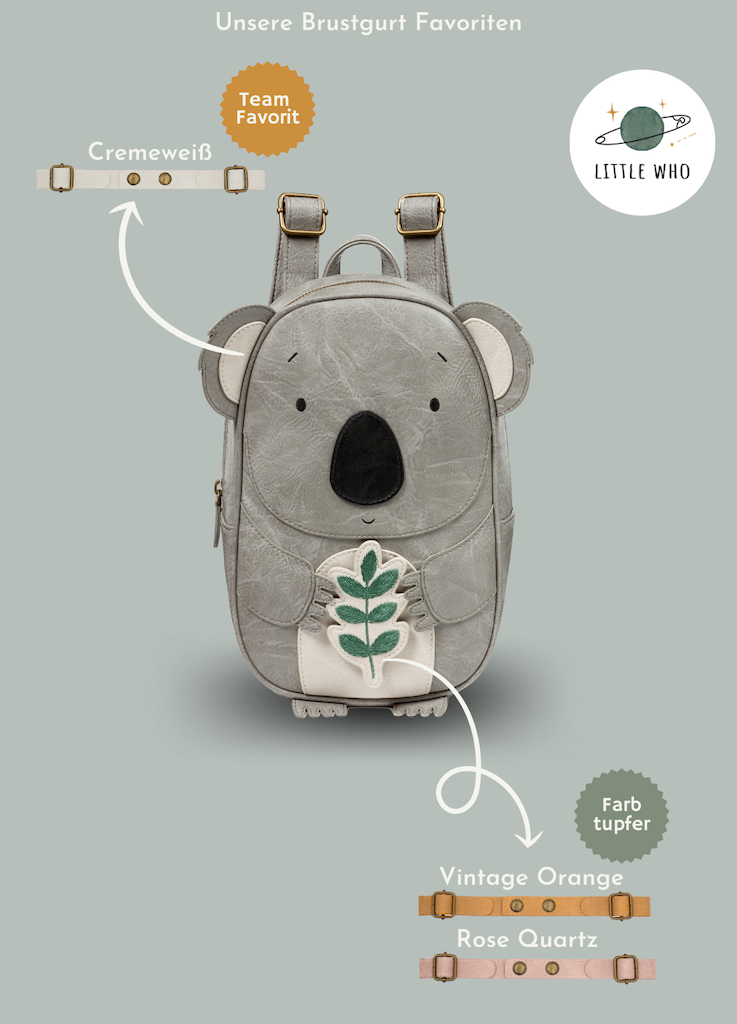 Little-Who-Rucksack-Koala-Knut-Brustgurt-Cremeweiss