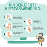 Papierdrachen-Kindertattoos-Heroes-Anleitung