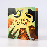 Alle putzen Zähne! von Elsa Klever_Carlsen Verlag_aufgeklappt