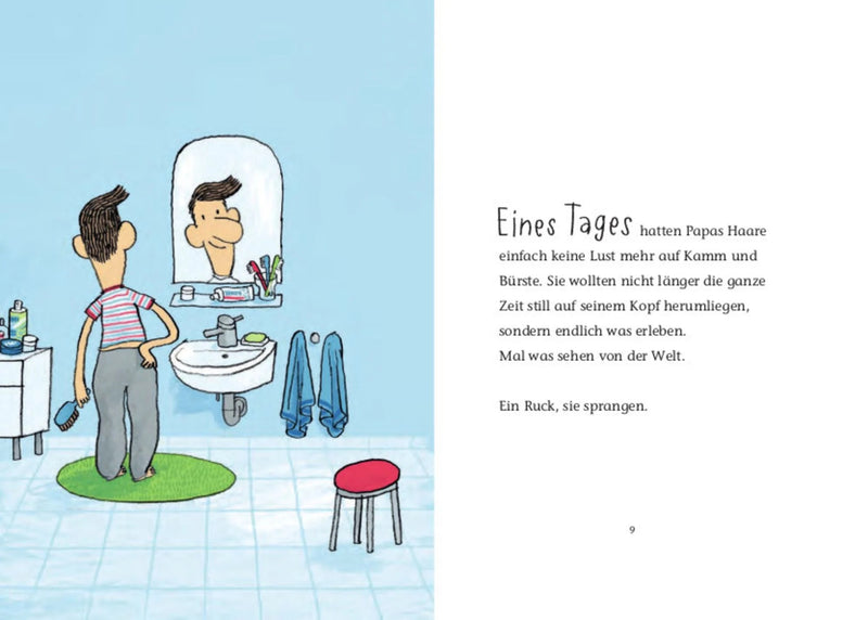 Als Papas Haare Ferien machten von Jörg Mühle_Moritz Verlag_Seitenansicht01