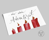 Postkarte zu Weihnachten von Annelis Art_eine schöne Adventszeit