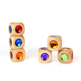 Mehrere Zauberwürfel von Bauspiel