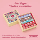 Kleines Murmelset Anamorphe Schmetterlinge von Billes & Co_02