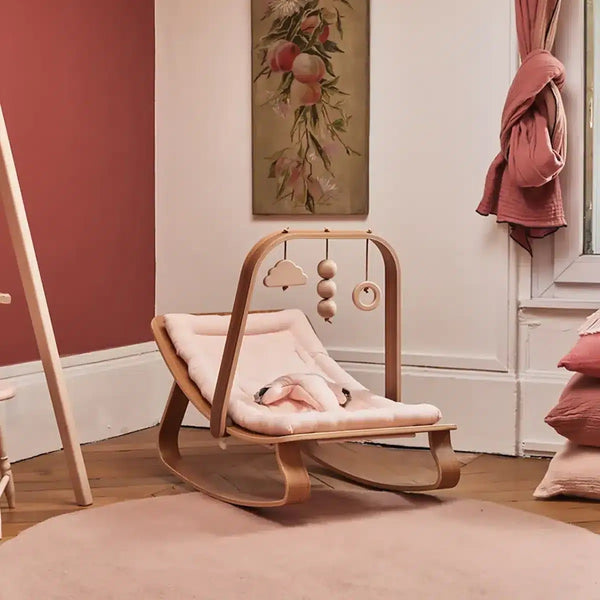 Charlie Crane Babywiege Organic Nude in Kinderzimmer