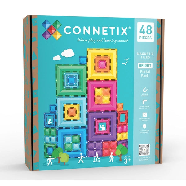 Connetix Bright Portal Pack mit 48 Teilen